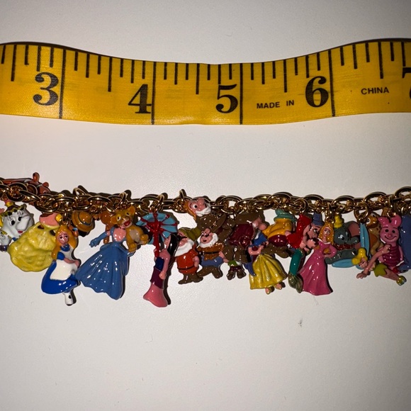 Bradford Exchange The Ultimate Disney Classic 37 character Charm Bracelet - Picture 3 of 5